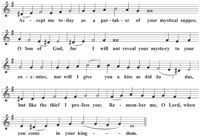 Kontakion of the Resurrection - tone 1