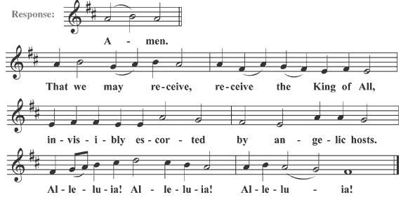 Cherubikon A, second part