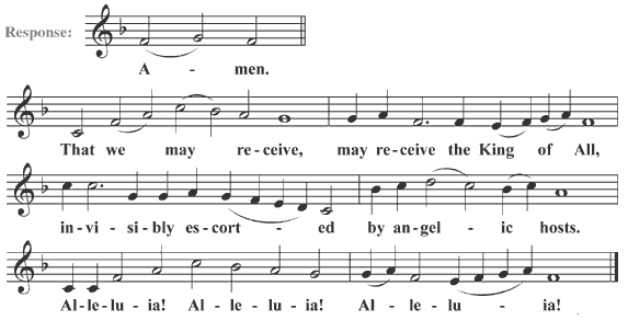 Cherubikon A, second part