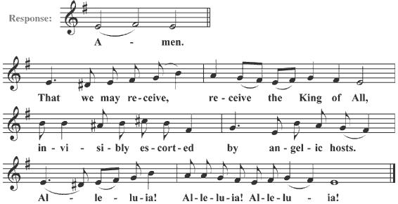 Cherubikon F, second part