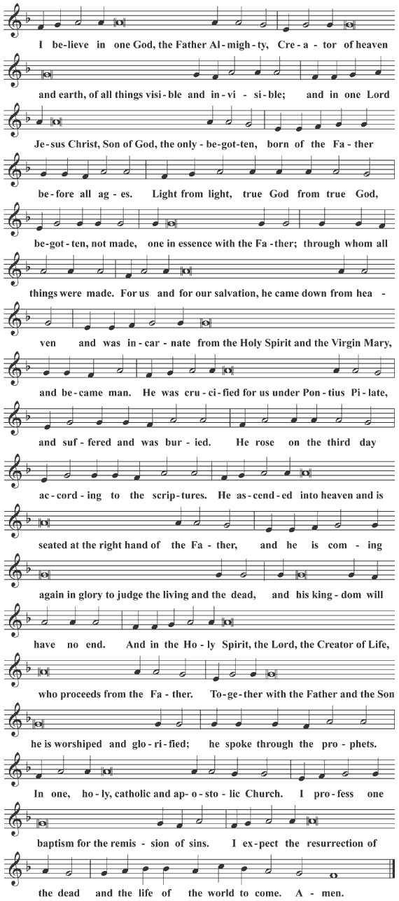 The Symbol of Faith A