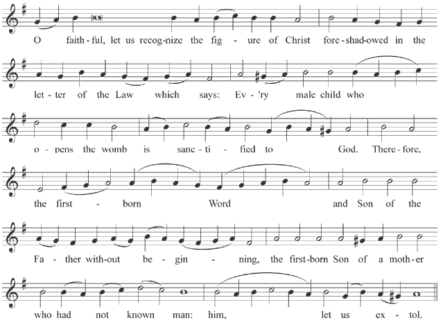 Kontakion of the Resurrection - tone 1