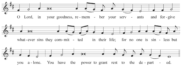 Troparion of Saturday - for the departed
