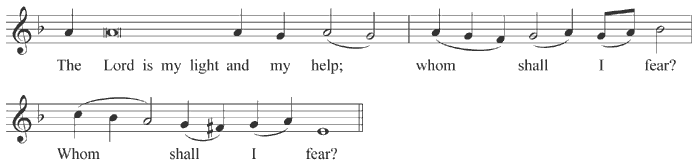 Prokeimenon of Bright Saturday / Lazarus Saturday