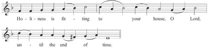 Prokeimenon of the Dedication