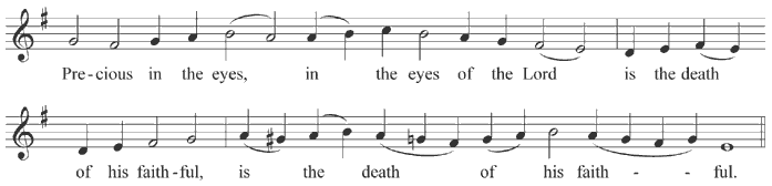 Prokeimenon of several hierarchs