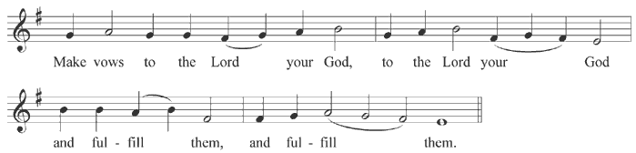 Prokeimenon of the Resurrection - tone 8