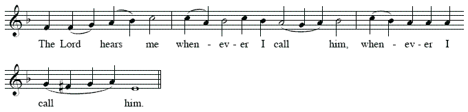 Prokeimenon for the help of the Holy Spirit