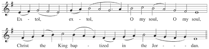 Kontakion of the Resurrection - tone 1