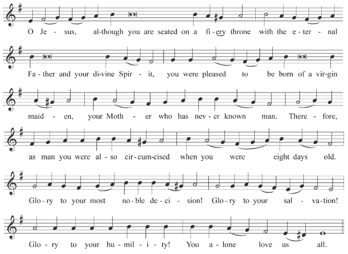 Troparion of the Circumcision