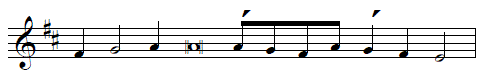 Tone 2 troparion schema